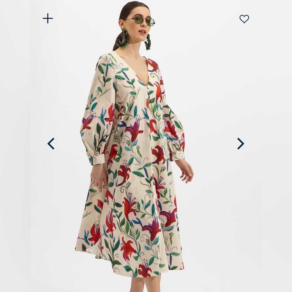Bali Dress
White Lily in Popeline Cotton